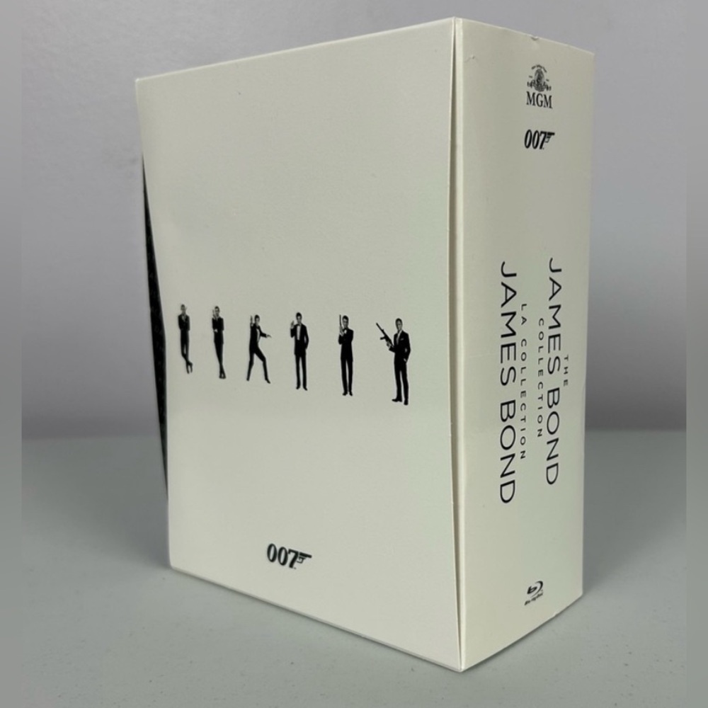 The James Bond Collection Box Set 24 Movies Blu-Ray